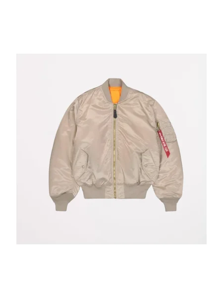 Bunda Alpha Industries Heritage Bomber béžová