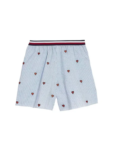 Pantaloni copii Tommy Hilfiger albastru