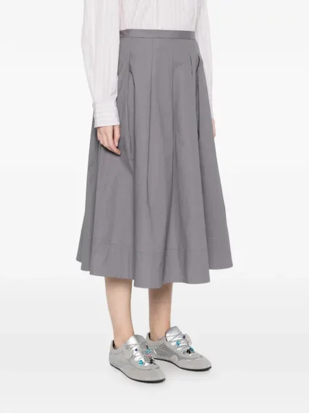 Spódnica midi Nine In The Morning do kolan szara
