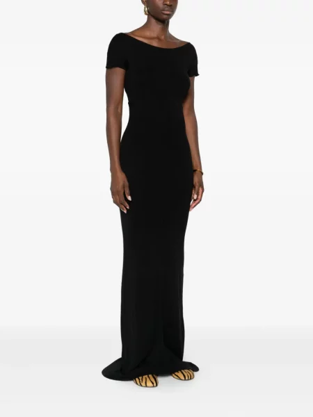 Rochie maxi Aya Muse de costum negru