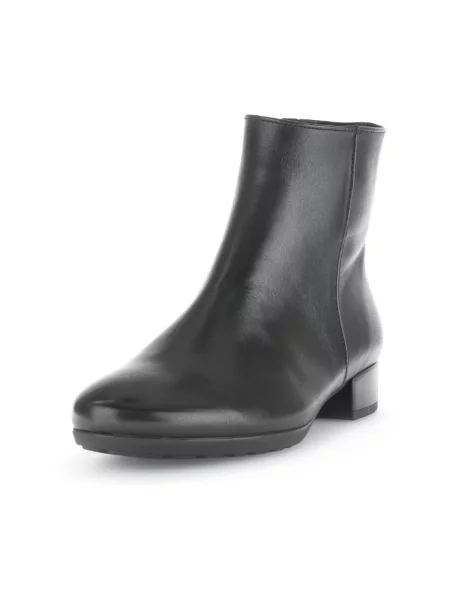 Botki Gabor skórzane eleganckie czarne