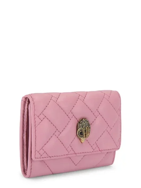 Шкіряний гаманець Kurt Geiger London рожевий