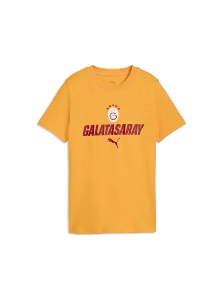 PUMA Młodzieżowa koszulka Galatasaray S.K. ftblCulture Akcesoria pomarańczowy