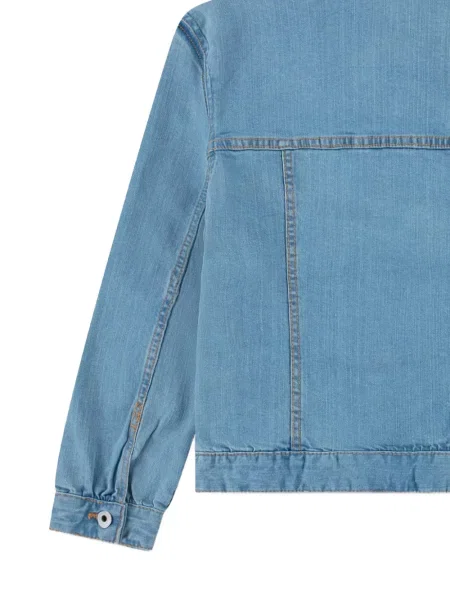 Dětska džínová bunda Abercrombie Fitch modrá
