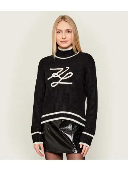 Pulover Karl Lagerfeld negru