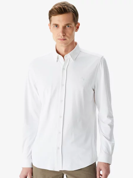 Сорочка Lacoste біла