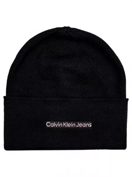 CALVIN KLEIN JEANS Căciulă INST EMBRO negru