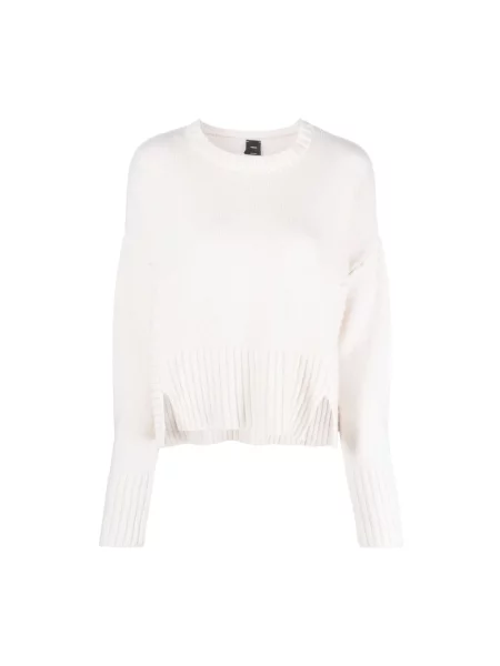 Sweter Pinko z kaszmiru biały