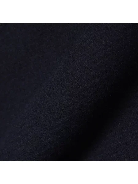 Lacoste Gruba Pikowana Kurtka Wełniana granatowa