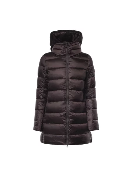 Parka Save The Duck brązowa
