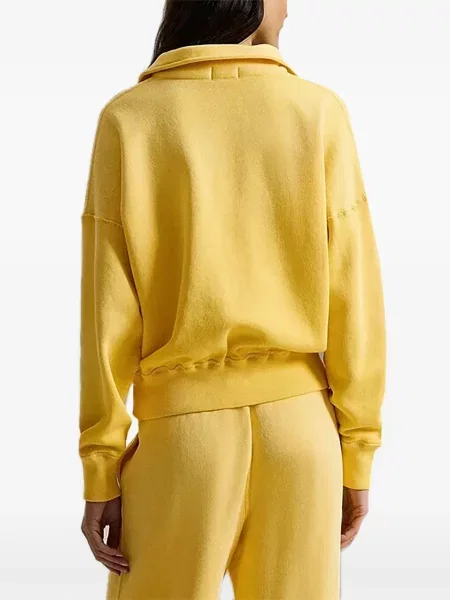 Jakna od flisa Polo Ralph Lauren od flisa sa kopčom smeđa