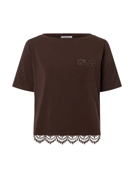 MORE & MORE Tricou maro