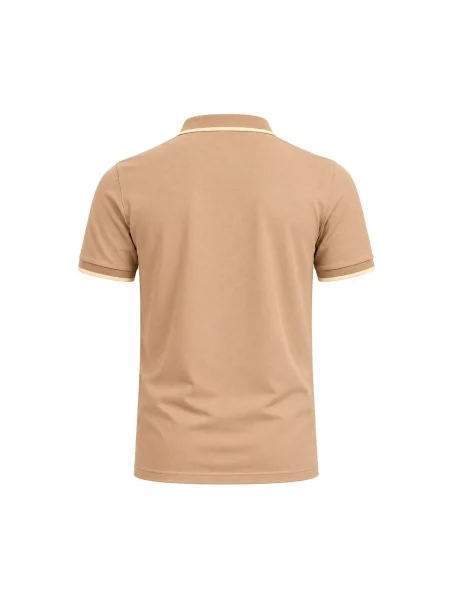 Tricou polo Lotto bej