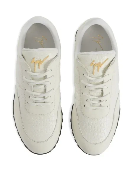 Sneakerși Giuseppe Zanotti din piele alb