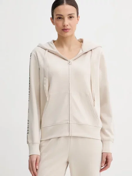 Guess bluza z kapturem X NORTH SAILS beżowa
