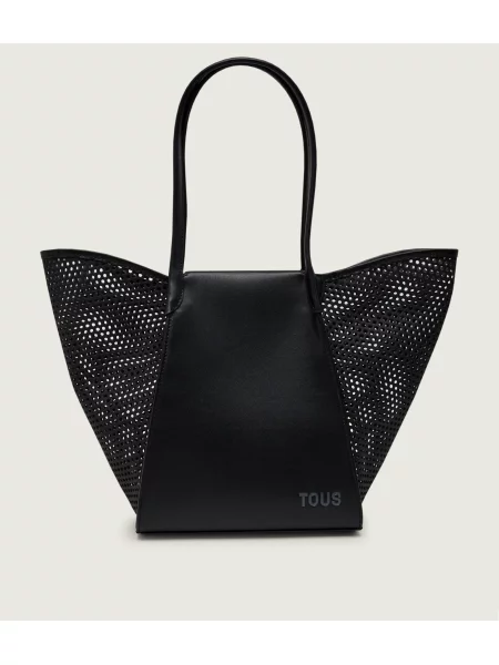 Tous Válltáska Tous Tulip Cutout fekete