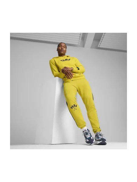 Pantaloni sport Puma galben