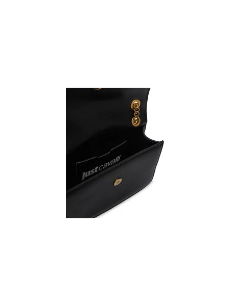 Just Cavalli Rankinė Iconic Snakes juoda