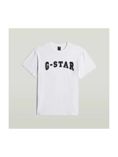 Majica G-star Raw od filca bijela