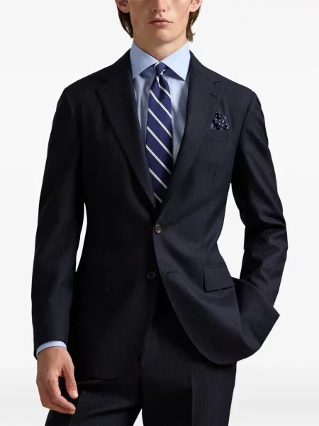 Πλεκτή μακρύς φόρεμα σε στυλ πουκάμισου Polo Ralph Lauren με halter λαιμόκοψη λευκό