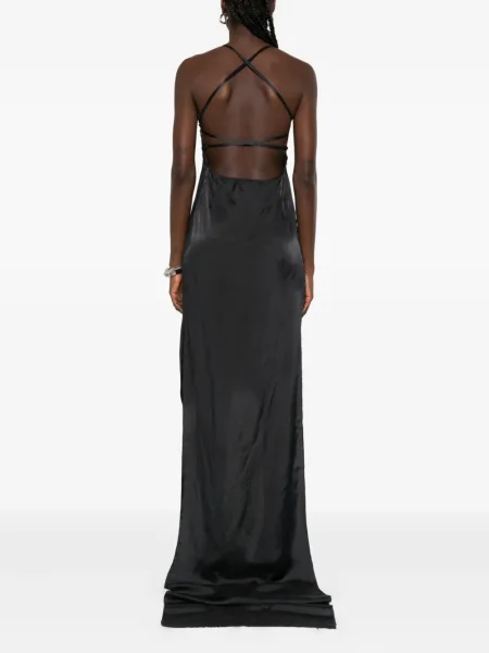 Rochie maxi Federico Cina de costum gri