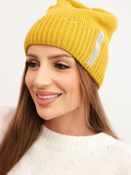 Kapa Kesi sa cirkonima žuta