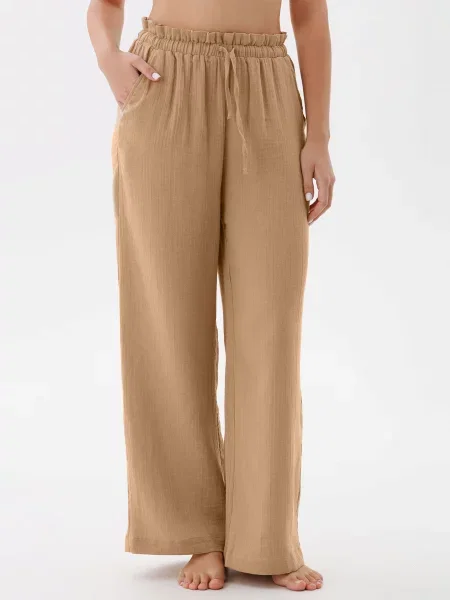 Штани для дому Leinle бежевий