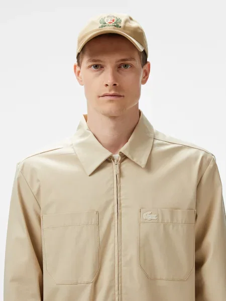 Рубашка Lacoste бежевая