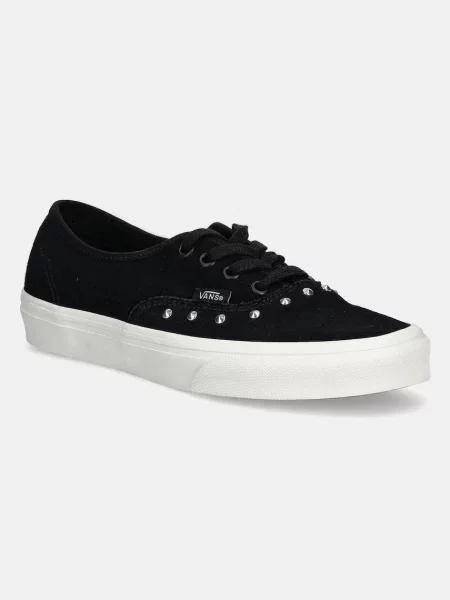 Semišové tenisky Vans Authentic černá