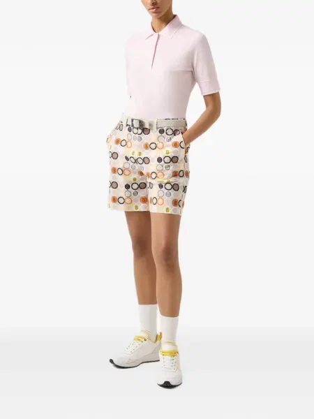Tricou polo Bogner cu dungi roz