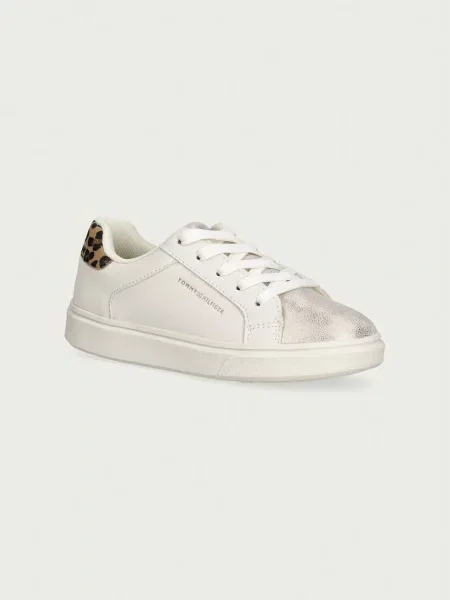 Tommy Hilfiger sneakers pentru copii bej