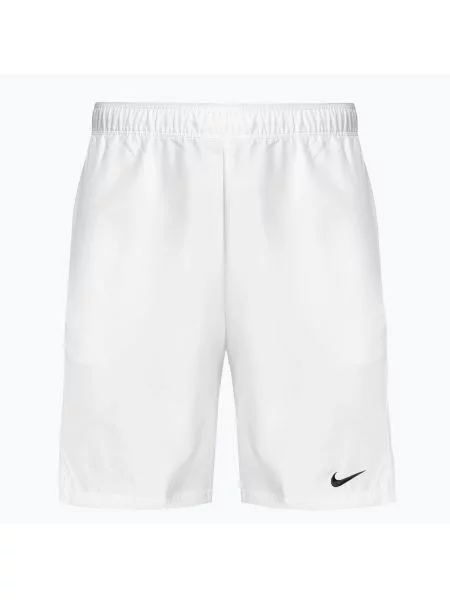 Spodenki tenisowe Nike Court Dri-Fit Victory 9" white/black białe