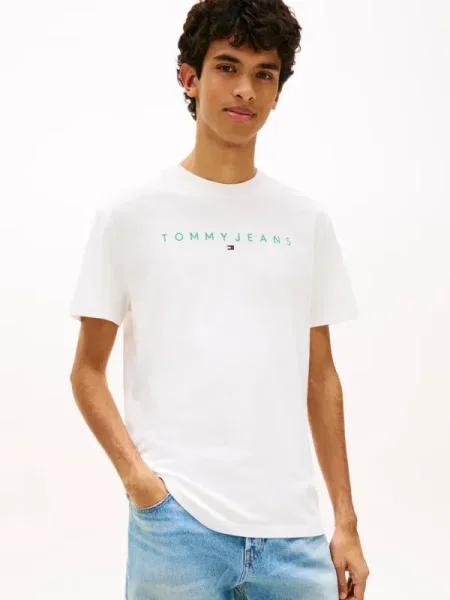 Póló Tommy Jeans fehér