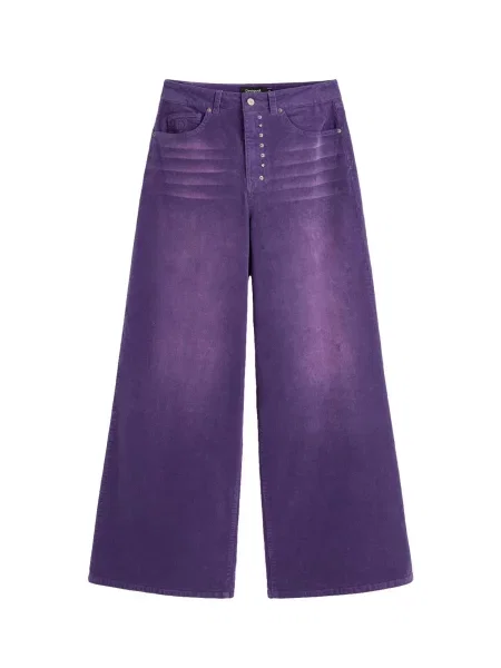 Pantaloni Desigual violet