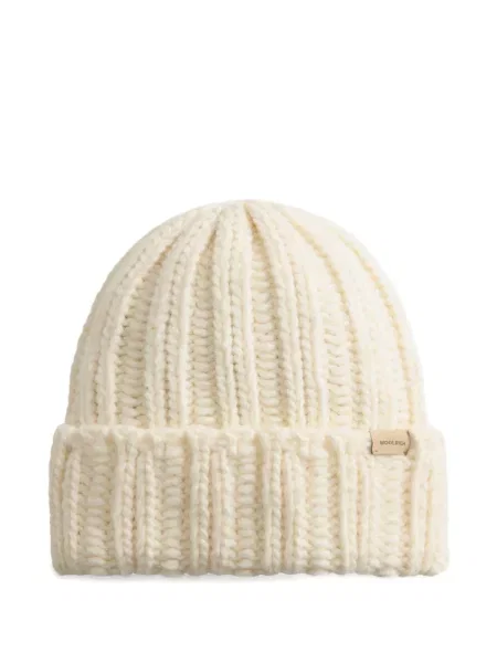 Dzianinowa czapka Woolrich prążkowana