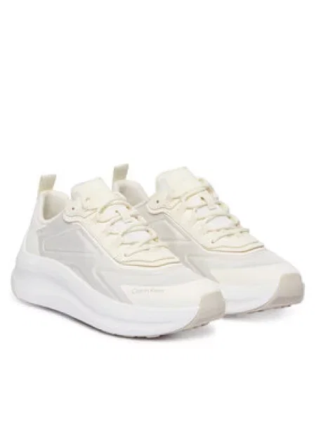 Tenisice Calvin Klein Chunky Runner Laceup Hf Blst Ny bijela