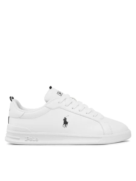 Шкіряні кросівки Polo Ralph Lauren Hrt Ct II білий