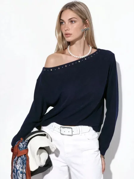 Busem Tréning póló Sweatshirts sötétkék