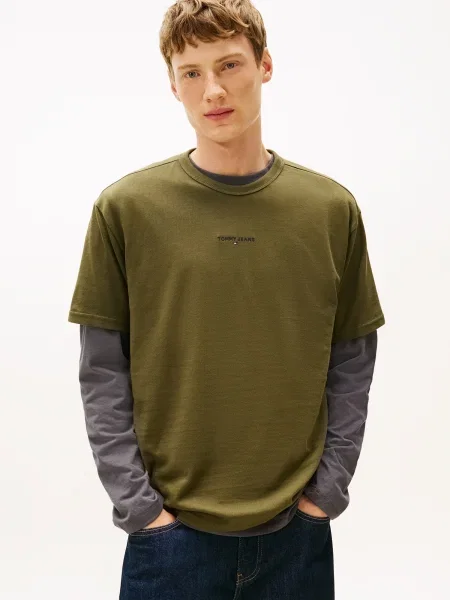 Tommy Jeans Póló olíva
