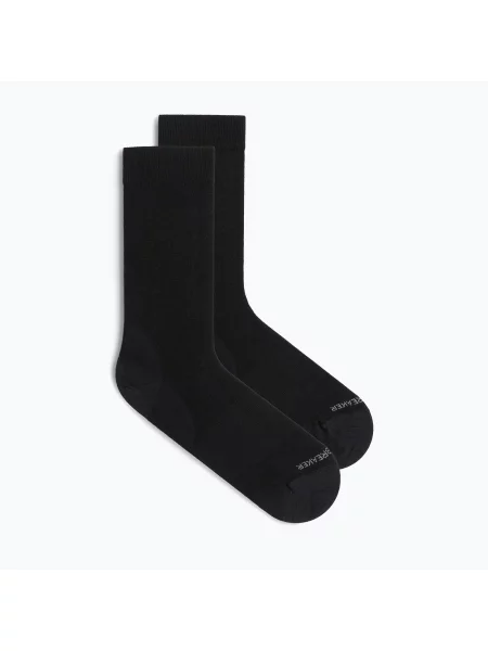 Șosete pentru femei Icebreaker Lifestyle Fine Gauge Crew black negru