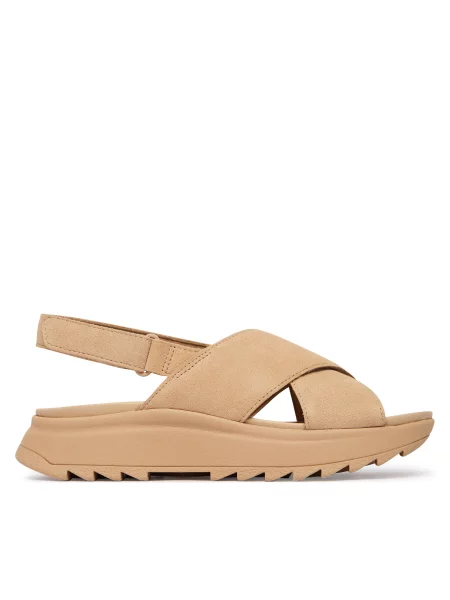 Босоножки Clarks бежевые