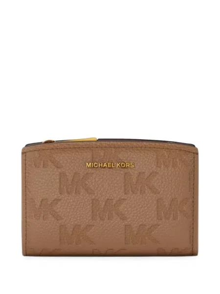 Portofel Michael Kors din piele cu autograf