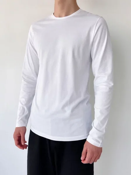 Лонгслів KAZKOVA білий