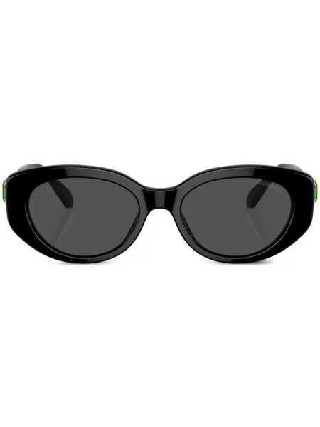 Ochelari de soare Swarovski de cristal negru