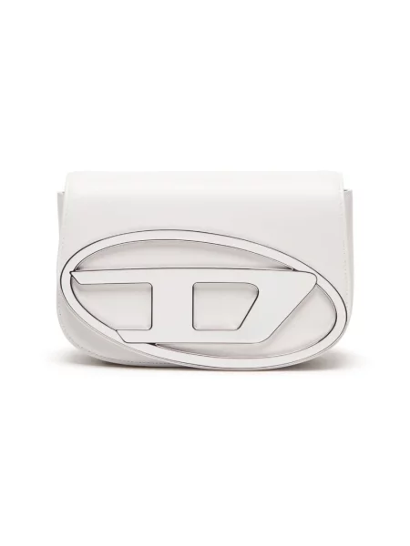 Diesel torebka skórzana M shoulder bag biały