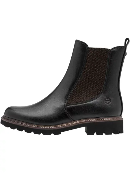 Chelsea boots Tamaris černé