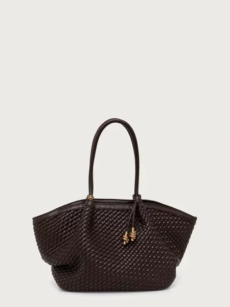 Aldo torebka shopper BRAELYNEEX brązowa