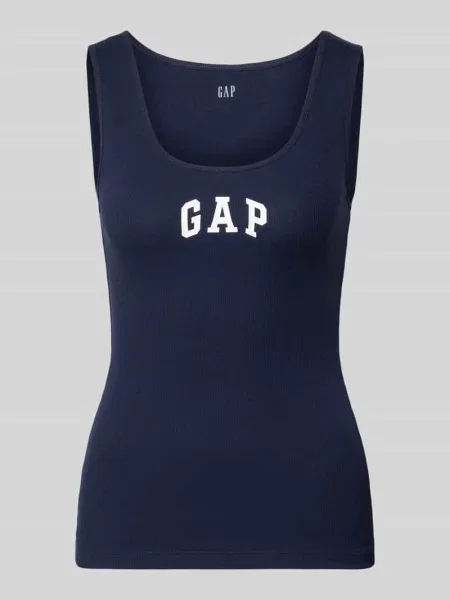 Top Gap z nadrukiem granatowy