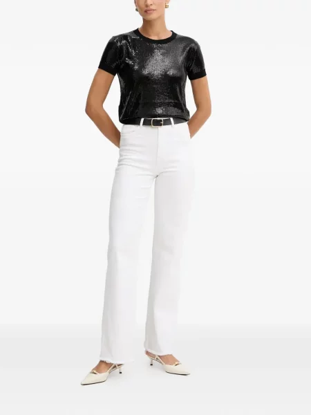 Tricou Guess cu paiete negru
