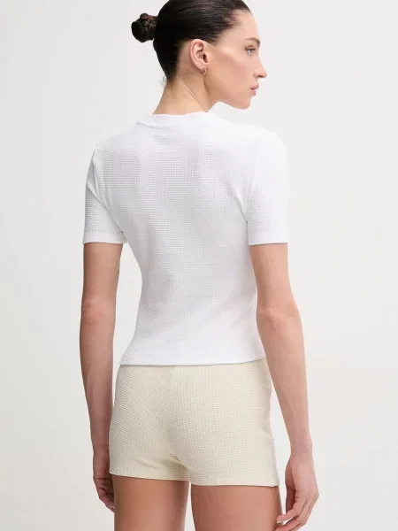 Tričko Calvin Klein Jeans bílá